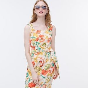 Gossip Girl Aesthetic J. Crew Collection Woodstock Floral Cocktail Dress sz 8